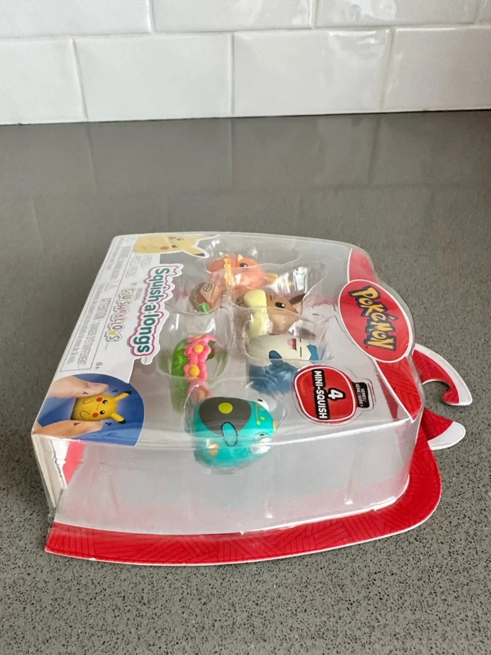 Squish-a-longs Pokémon Mini-Squish 4-Pack